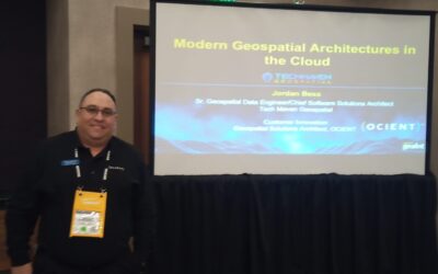 Presenting/Speaking at GEOINT SYMPOSIUM about Modern Geospatial architectures in the Cloud